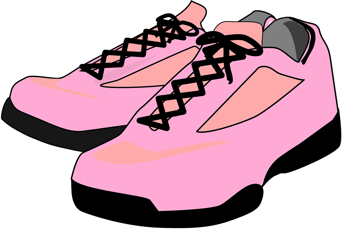 Pink Shoes Clip Art - Shoes Clip Art (1600x931)