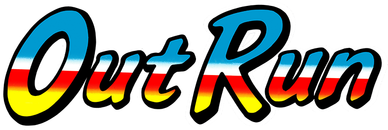 Outrun Logo Sm - Outrun Arcade Logo (800x279)