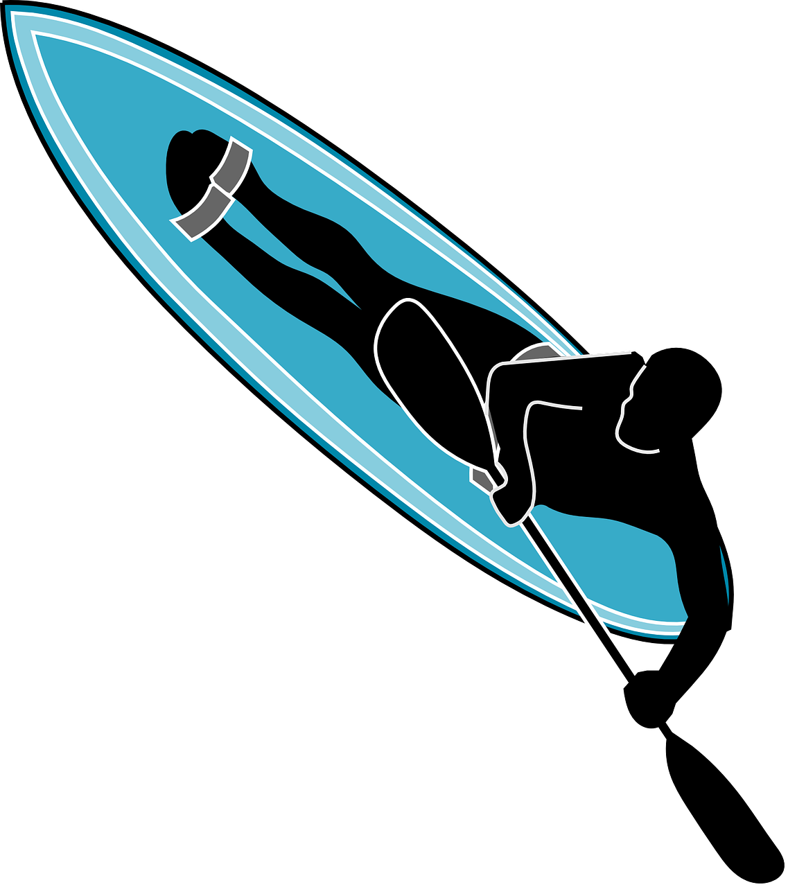 Free Image On Pixabay - Waveski Logo (1137x1280)