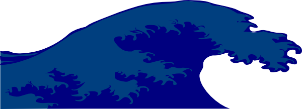 Waves Clip Art - Wave Clip Art (600x217)