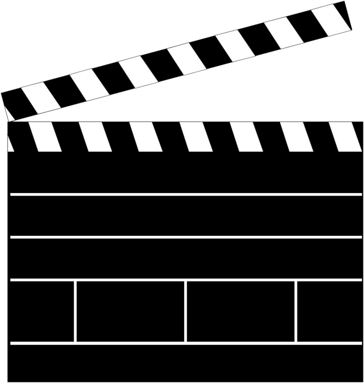 Clapboard Clipart - Clapperboard Png (766x800)