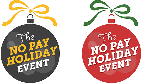 Light And Dark Logo Color Options - Holiday Event Logo (600x353)