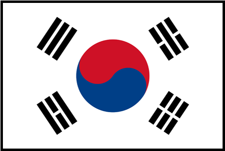 Flag Of North And South Korea (500x500)