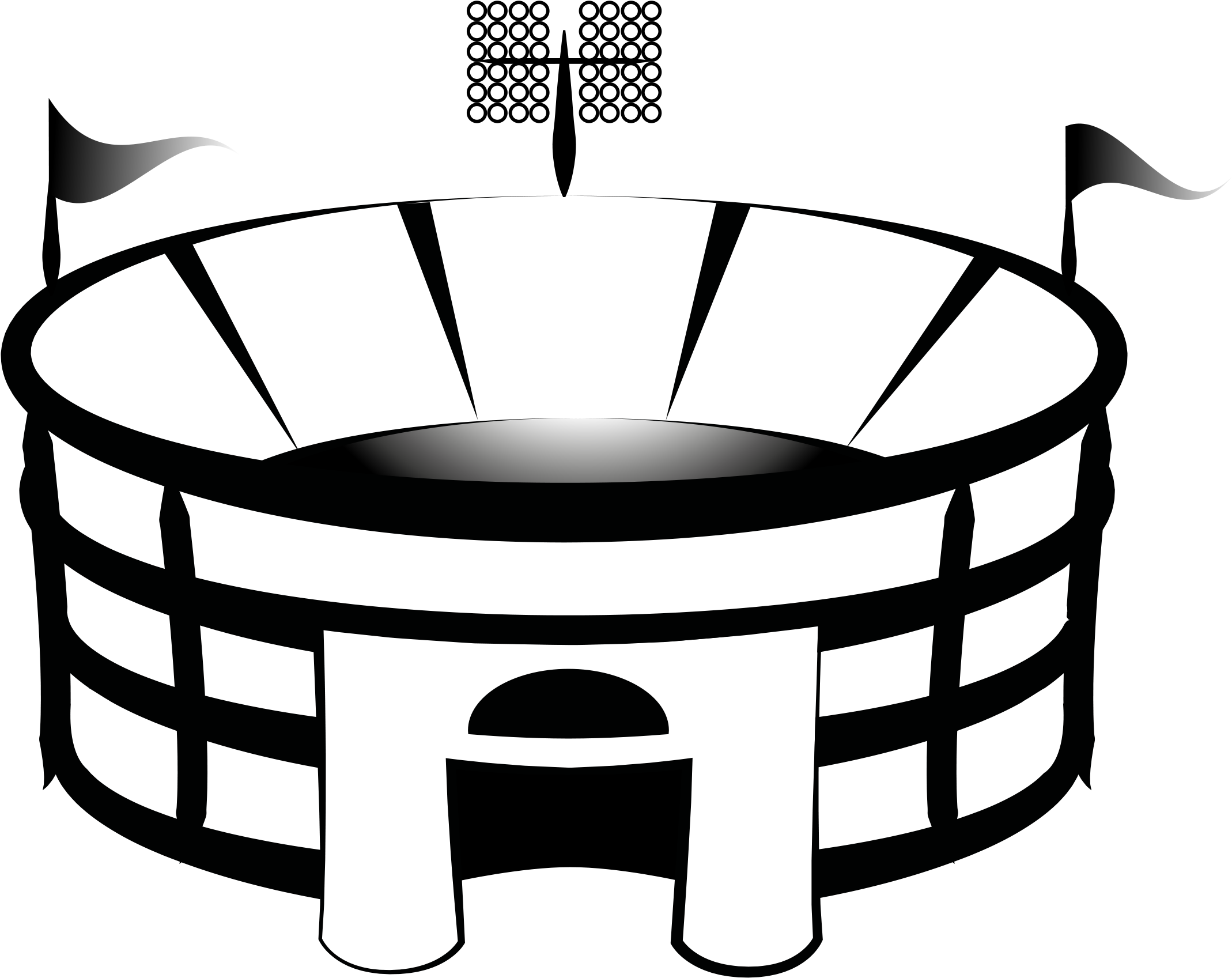 Football Stadium Clipart - Stadium Clipart (2400x2131)