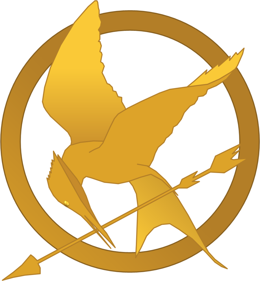 Hunger Games Mockingjay Symbol By Randomperson77 - Hunger Games Mockingjay Symbol (900x974)