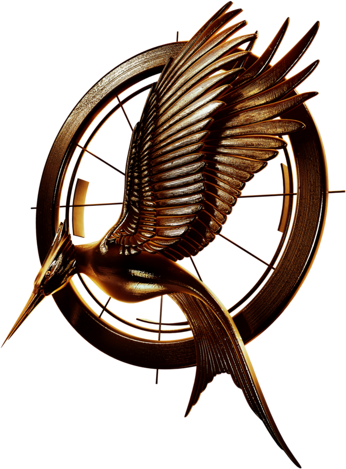 Catching Fire Mockingjay The Hunger Games Logo - Catching Fire Mockingjay The Hunger Games Logo (789x1012)