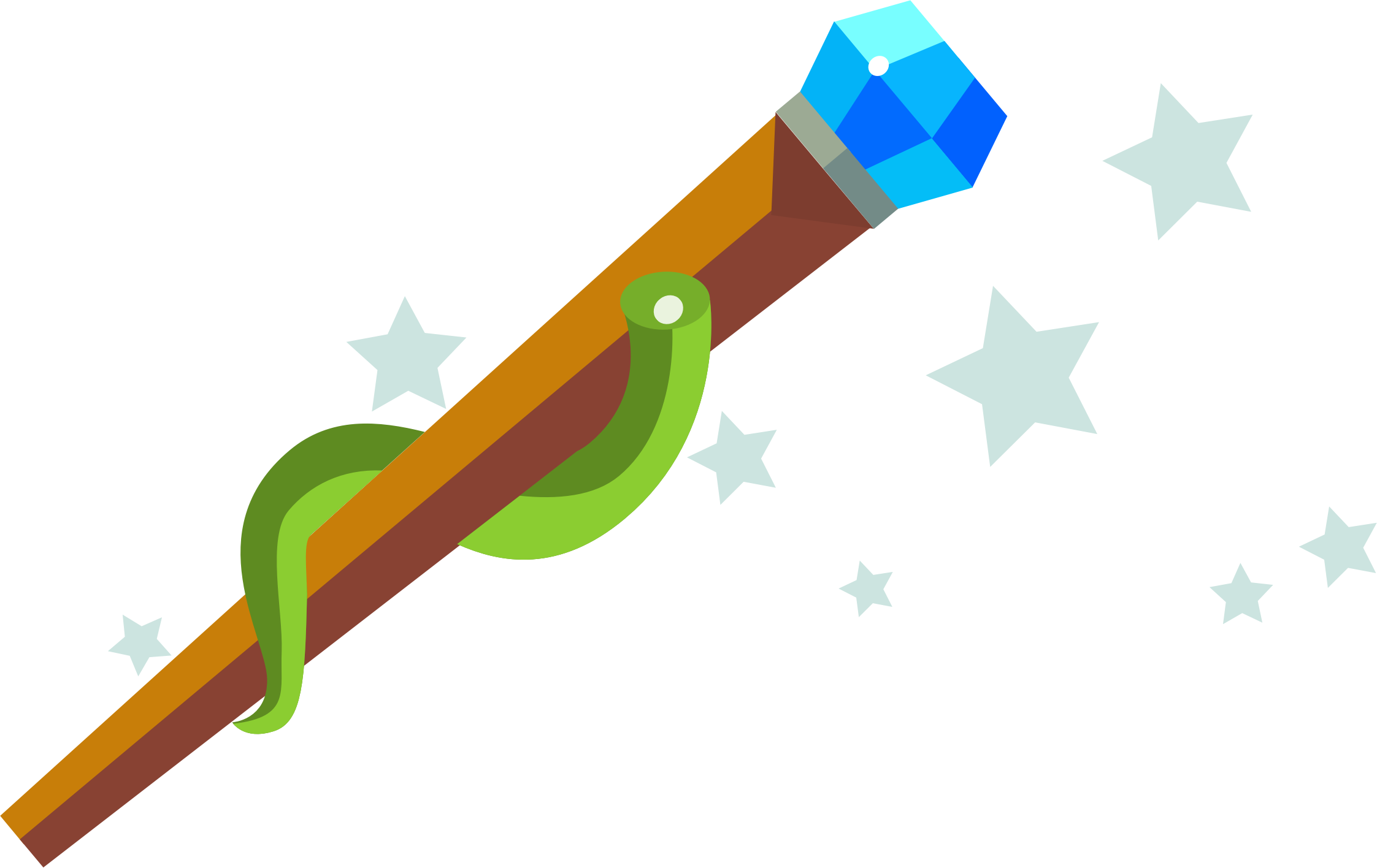 Big Image - Magic Wand Png (2245x1416)