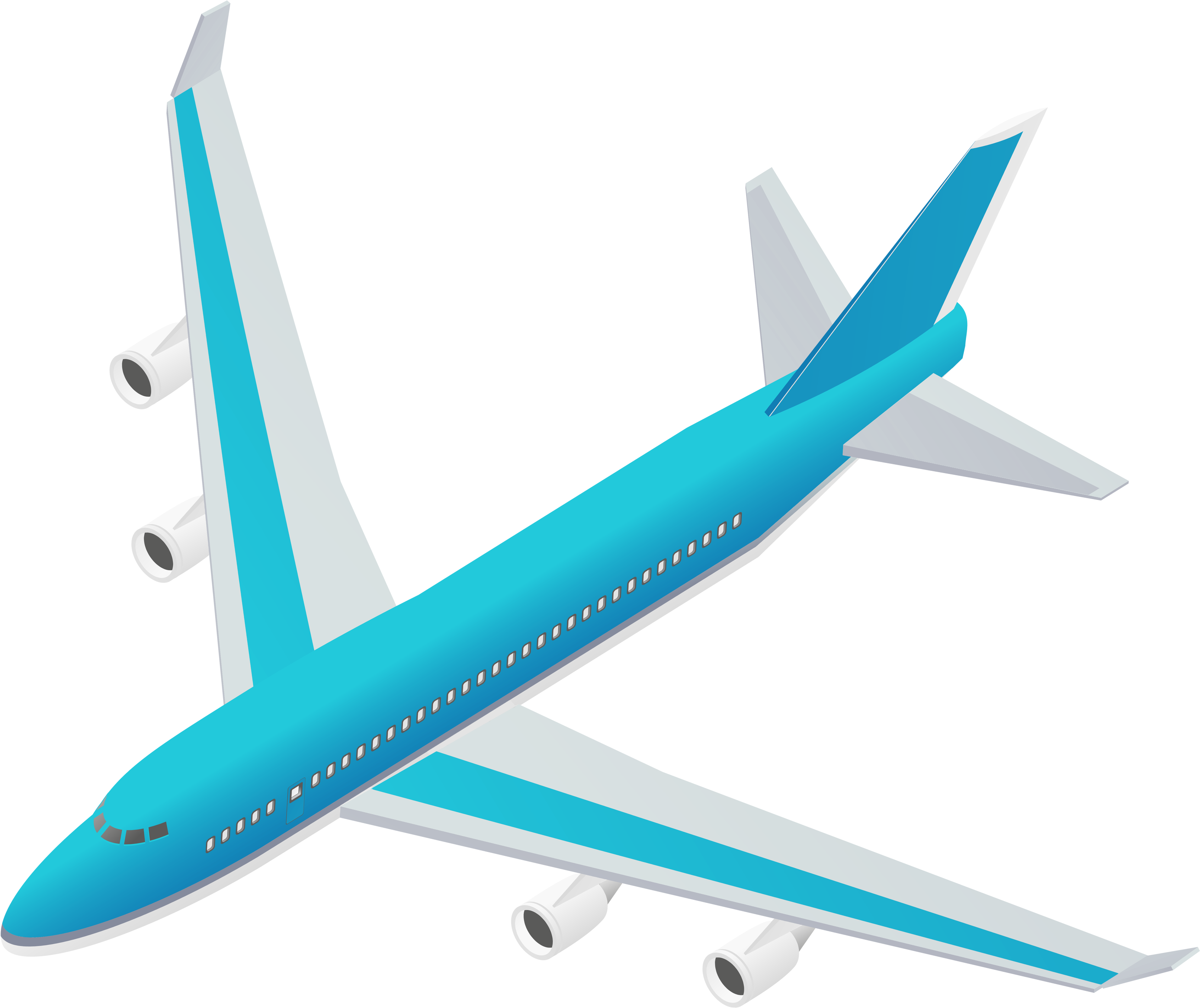 Airplane Clipart Photos Iphone - Transparent Background Airplane Clipart (4136x3431)
