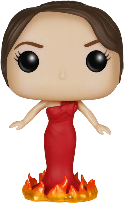 Hunger Games Girl On Fire Katniss Pop Figure - Pop Hunger Games (699x699)