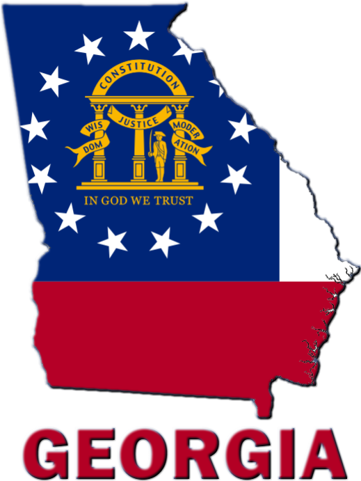 State Of Georgia By Uda4754 - New Georgia State Flag (518x718)
