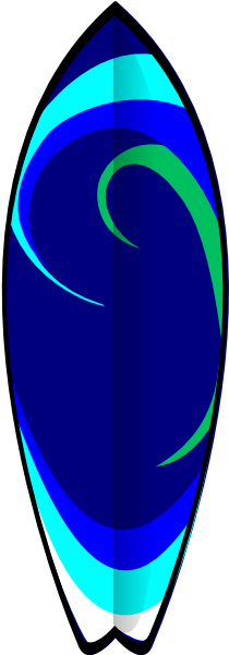 Board Vector Png Images - Surfboard Clip Art Free (486x600)
