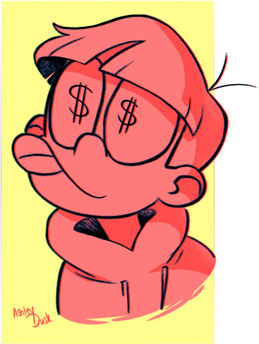 Cartoon Dollar Sign Cliparts - Cartoon (500x500)