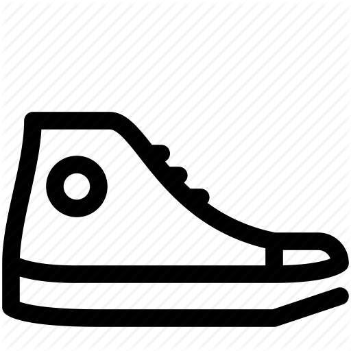 Converse Clipart Vans Shoe - Converse Icon (512x512)