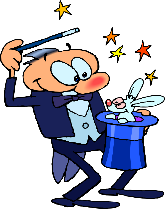 Magic Clipart Transparent - Magician Clipart (662x838)