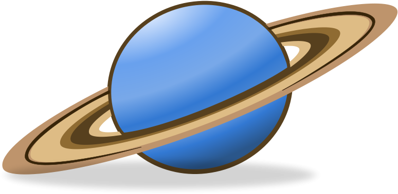 Get Notified Of Exclusive Freebies - Saturn Clipart (800x406)