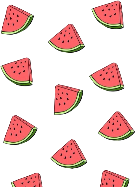 Tumblr Clipart Png - Watermelon Background (500x645)