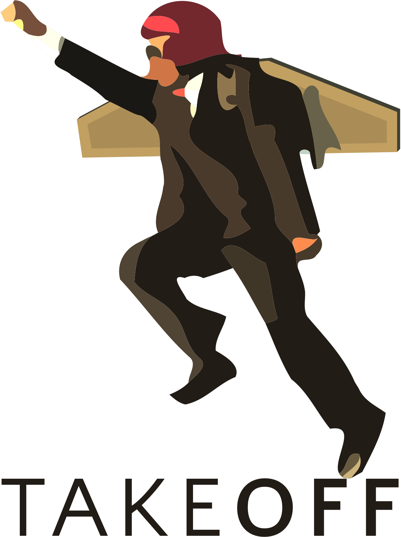 If You Want To Increase Your Website Traffic, Click - Takeoff Logo (1336x1788)