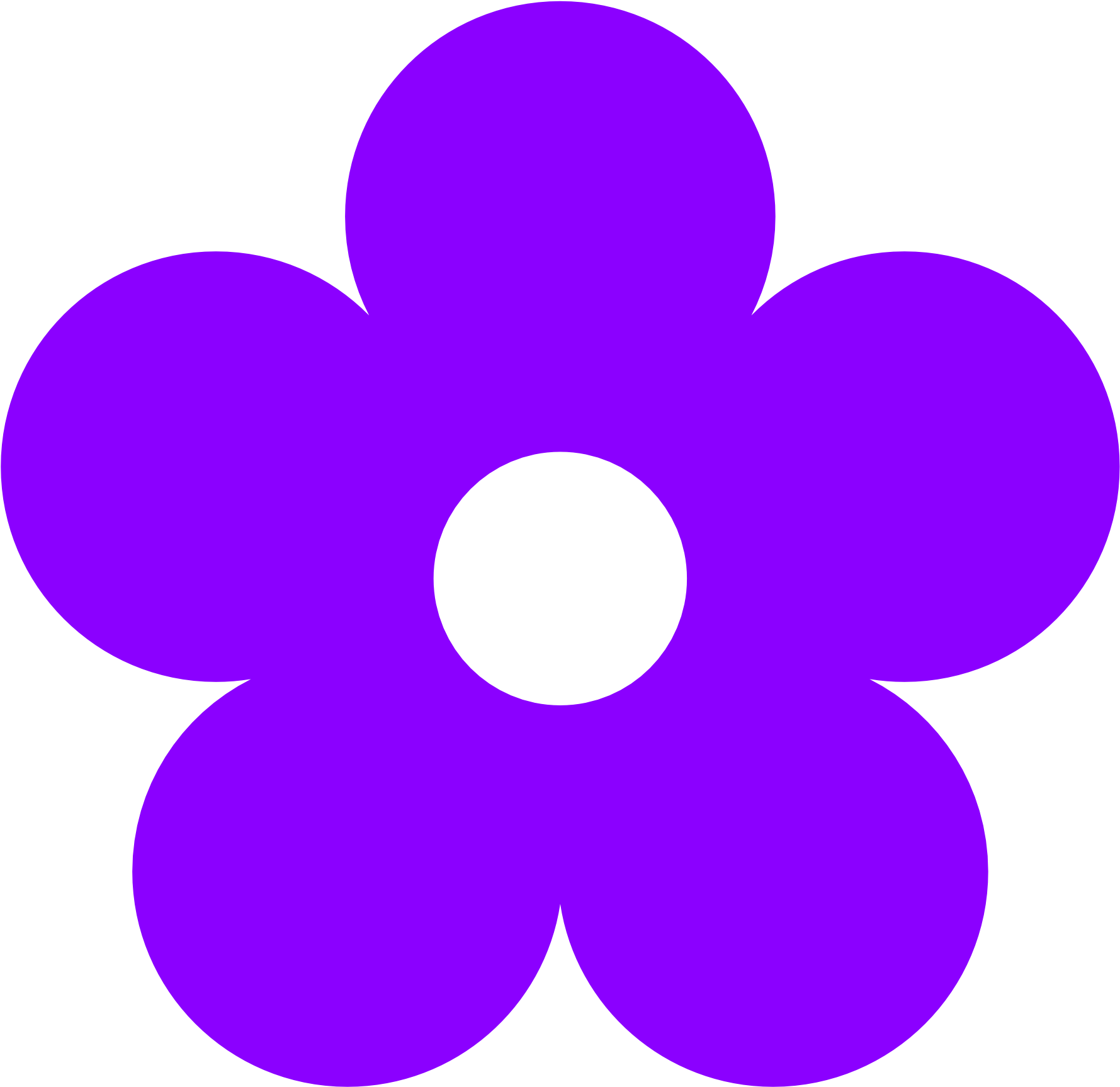 Violet Flower Clip Art - Flower Violet Clip Art (1969x1952)