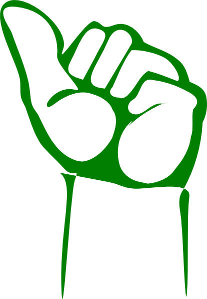 Hitchhiker - Clipart - Hitchhiker Thumb Clip Art (414x597)