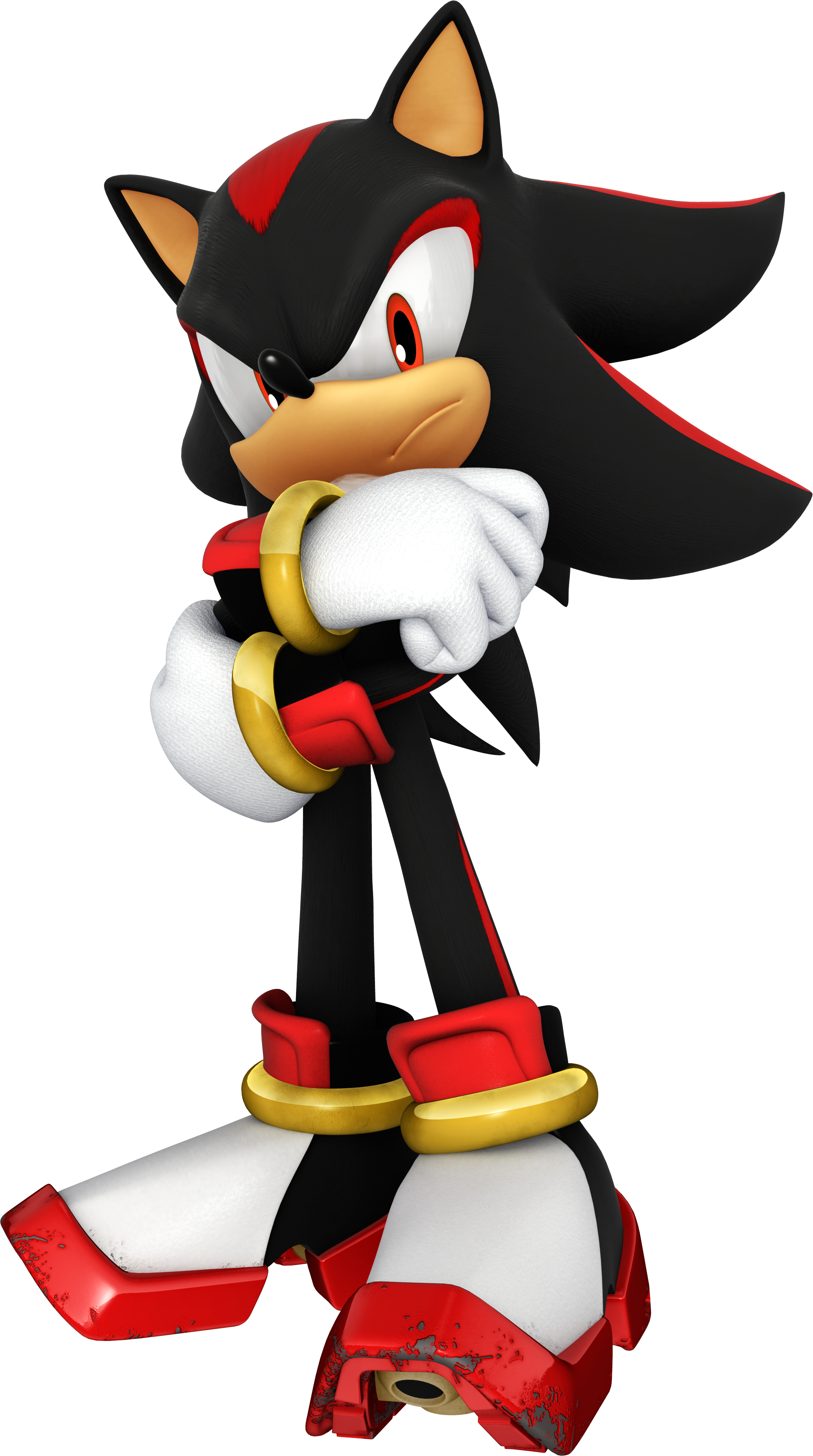 Shadow Sonic Clipart Clipartfox - Sonic & All-stars Racing Transformed (2079x3722)