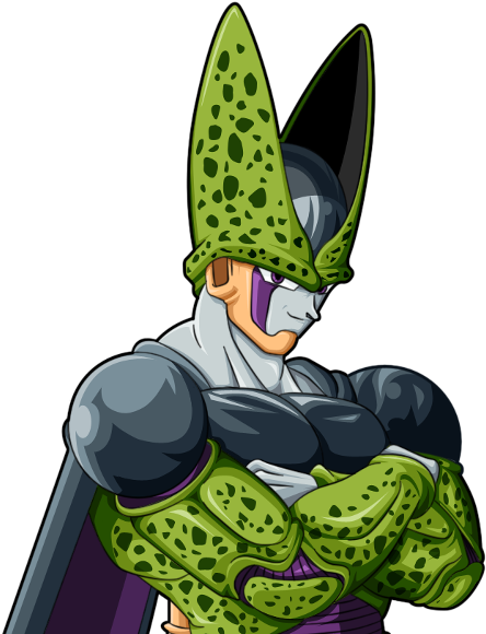 Freeza ◊ And - Dbz Cell Perfect Form (592x585)