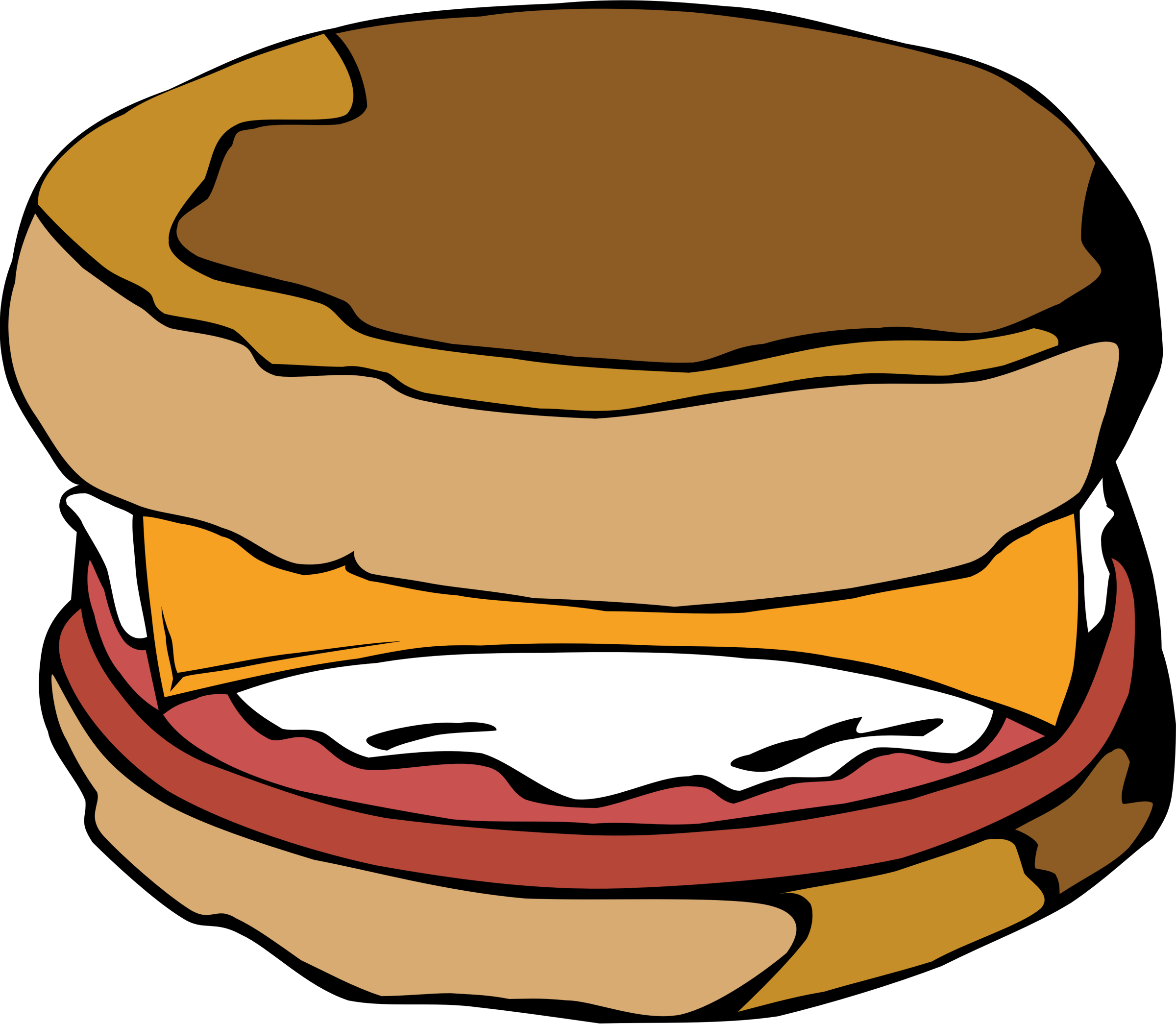 Eggs Food Clipart - Egg Sandwich Clipart (2400x2090)