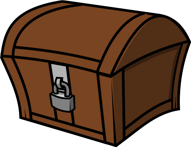 Free To Use Public Domain Treasure Chest Clip Art - Chest Clipart (649x502)
