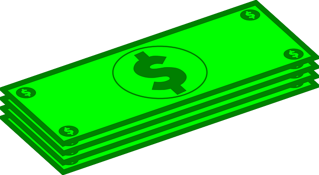 Cost Currency Dollars Four Green Money Pri - Dollars Clipart (640x352)