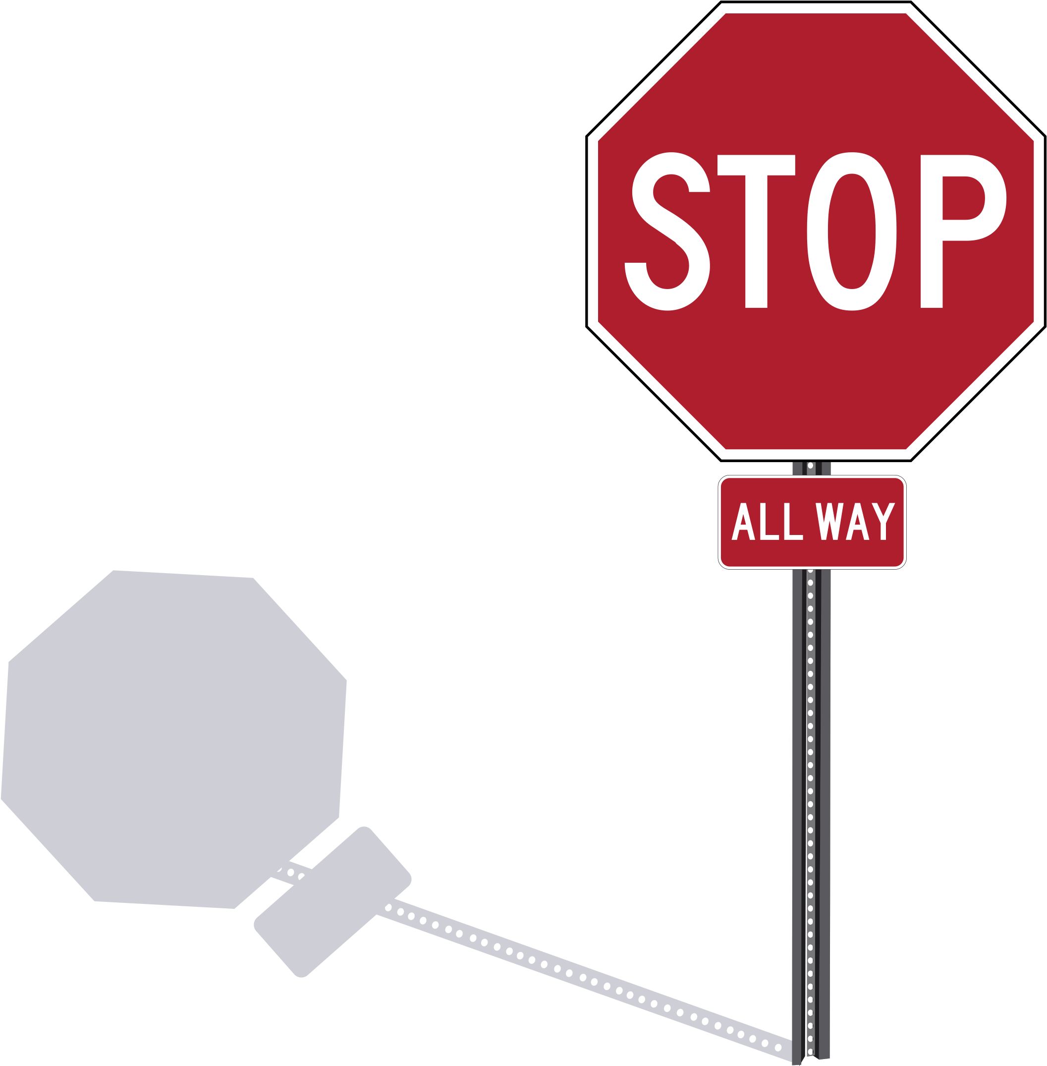 Big Image - Stop Sign Png Transparent (2400x2192)