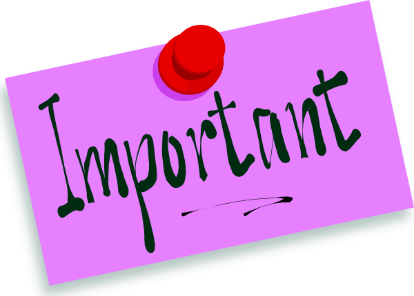 Post-it Clipart Meeting Notice - Announcement Clipart (600x430)