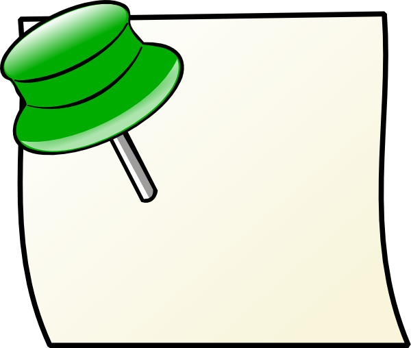 Clipart Info - Note Clip Art (600x508)