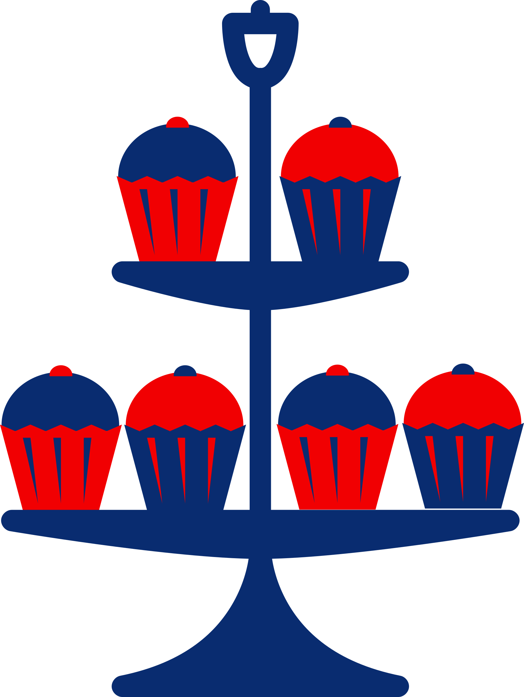Blue Cake Stand Clipart (1805x2400)