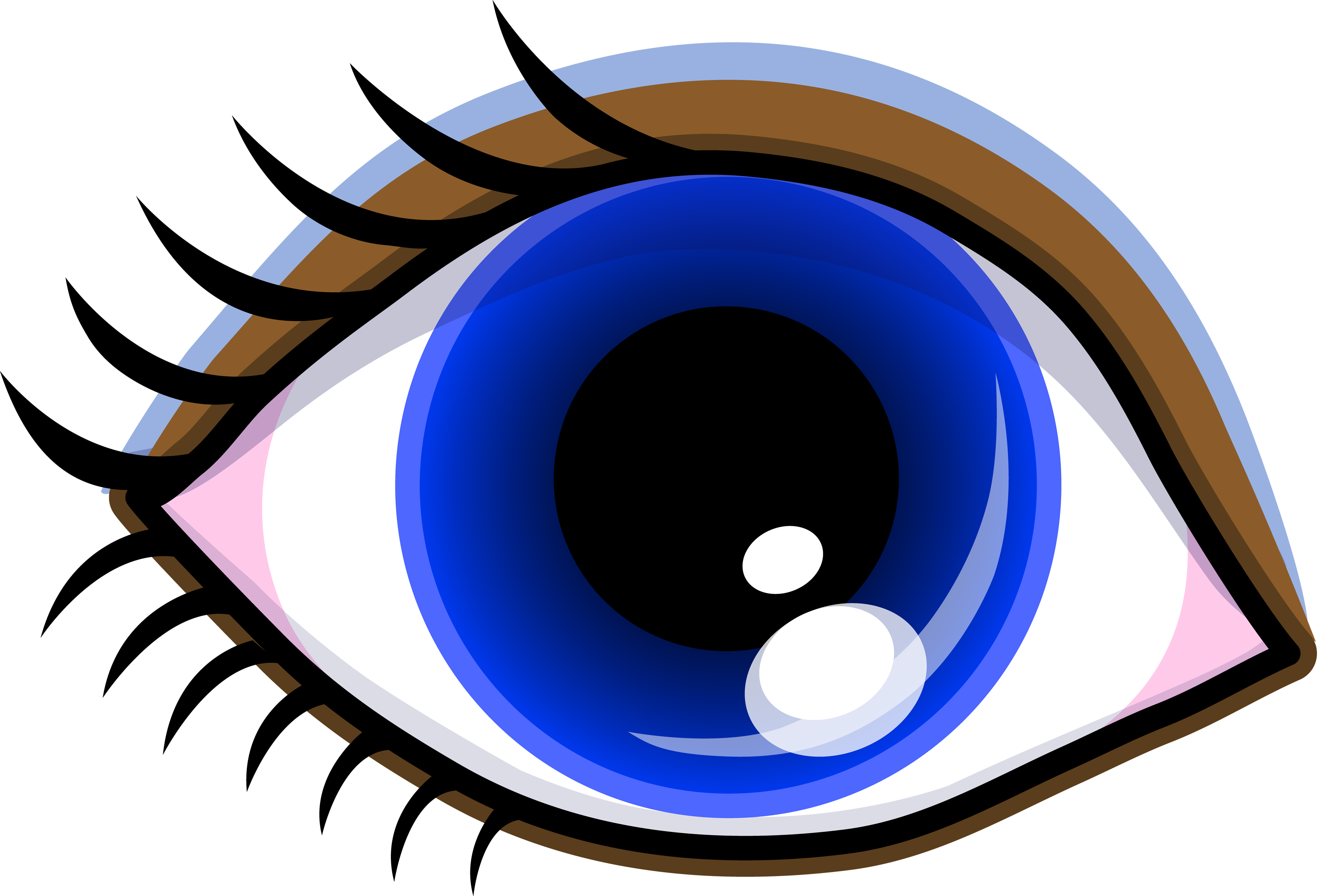 Eyelash Clipart Cute Eye Pencil And In Color Eyelash - Cartoon Images Of Eye (3500x2379)