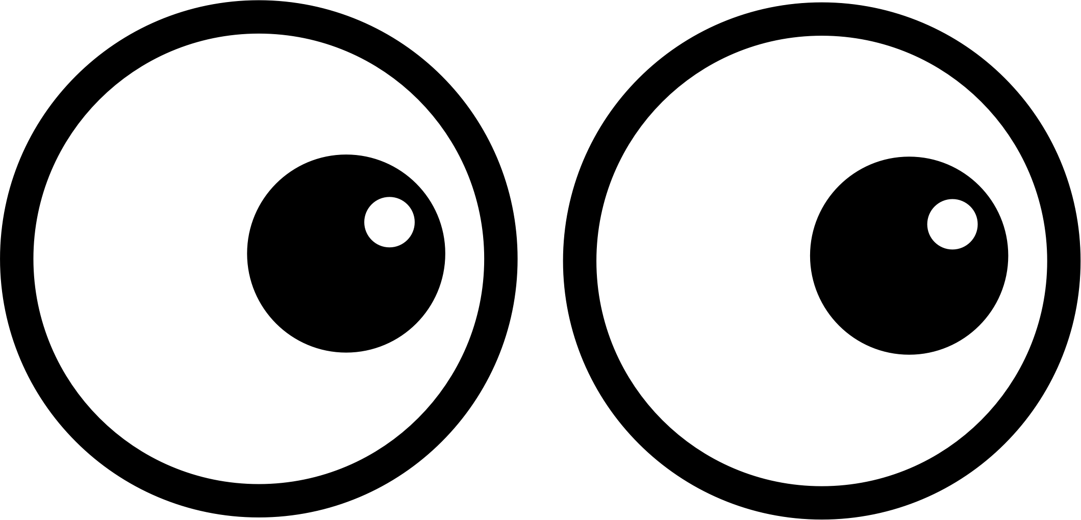 Eye Clipart Png Transparent Pencil And In Color Eyes - Cartoon Eyes Png (2119x1020)