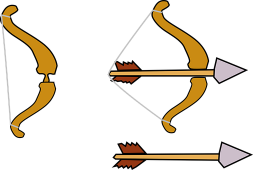 Archery Arrow Bow Medieval Weapon Archery - Imagen De Arco (506x340)