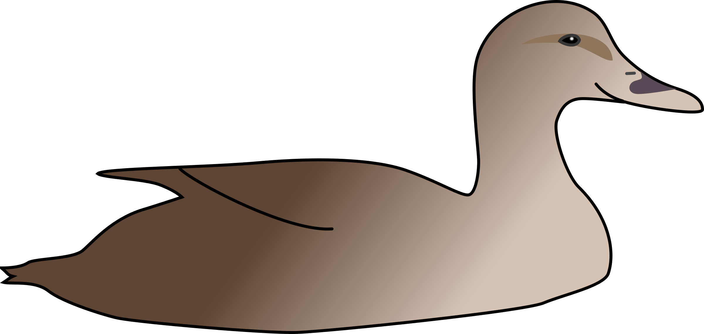 Duck Clip Art - Swimming Duck Clip Art (960x480)