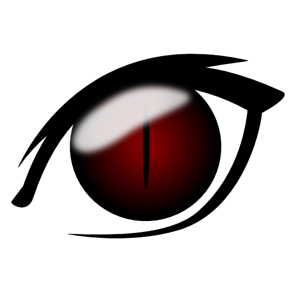 Anime Eye - Anime Eye No Background (1024x1024)