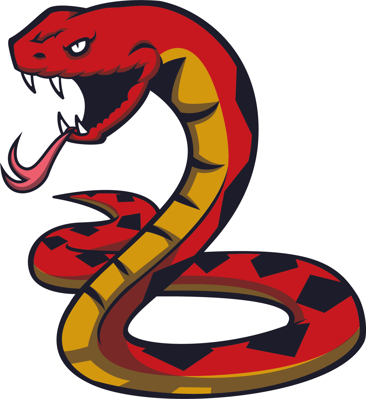 Snake Tattoo Png Transparent Quality Images - Red Snake Png (1192x1298)
