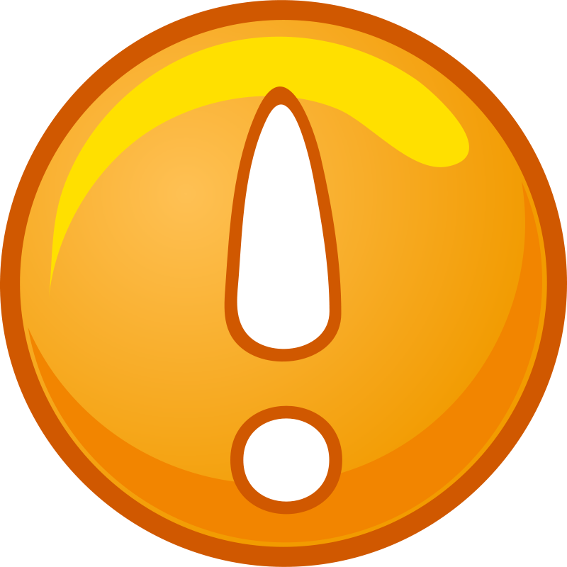 Free Vector Attention Sign Exclamation Clip Art - Question Mark Clip Art (800x800)
