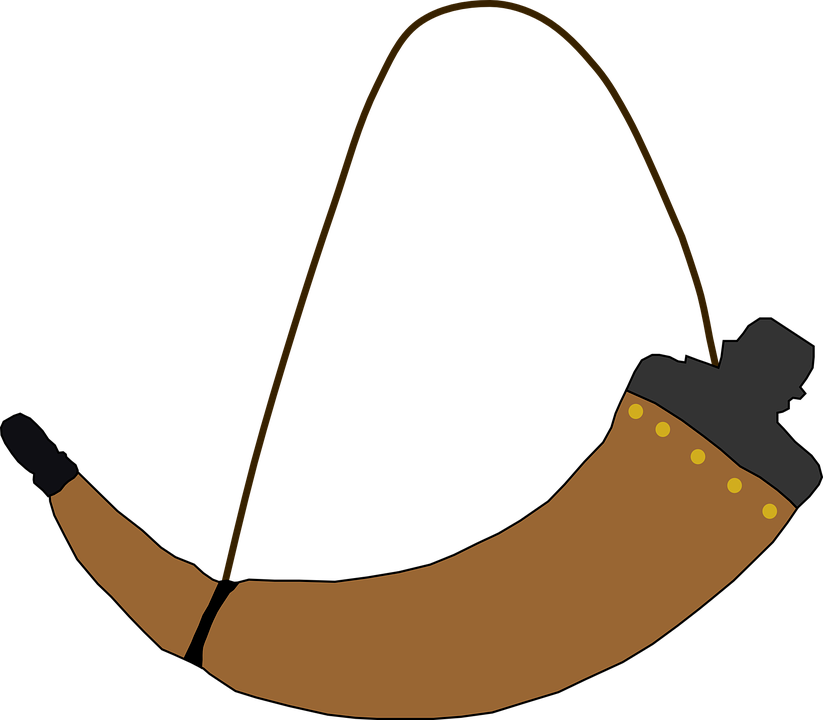 Horn, Minuteman, Patriot, Powder - Draw A Powder Horn (823x720)
