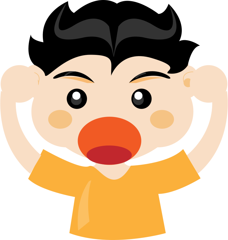 Get Notified Of Exclusive Freebies - Yelling Clipart Png (760x800)