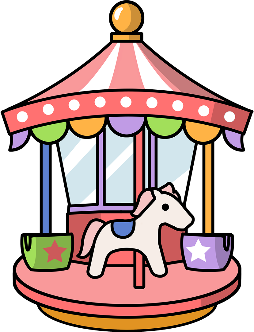 Discovery School Clip Art Teachers Uncategorized Grade - Carousel Clip Art (968x1200)