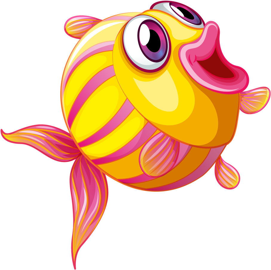 4 - Fish Clipart Image Png (1024x1019)