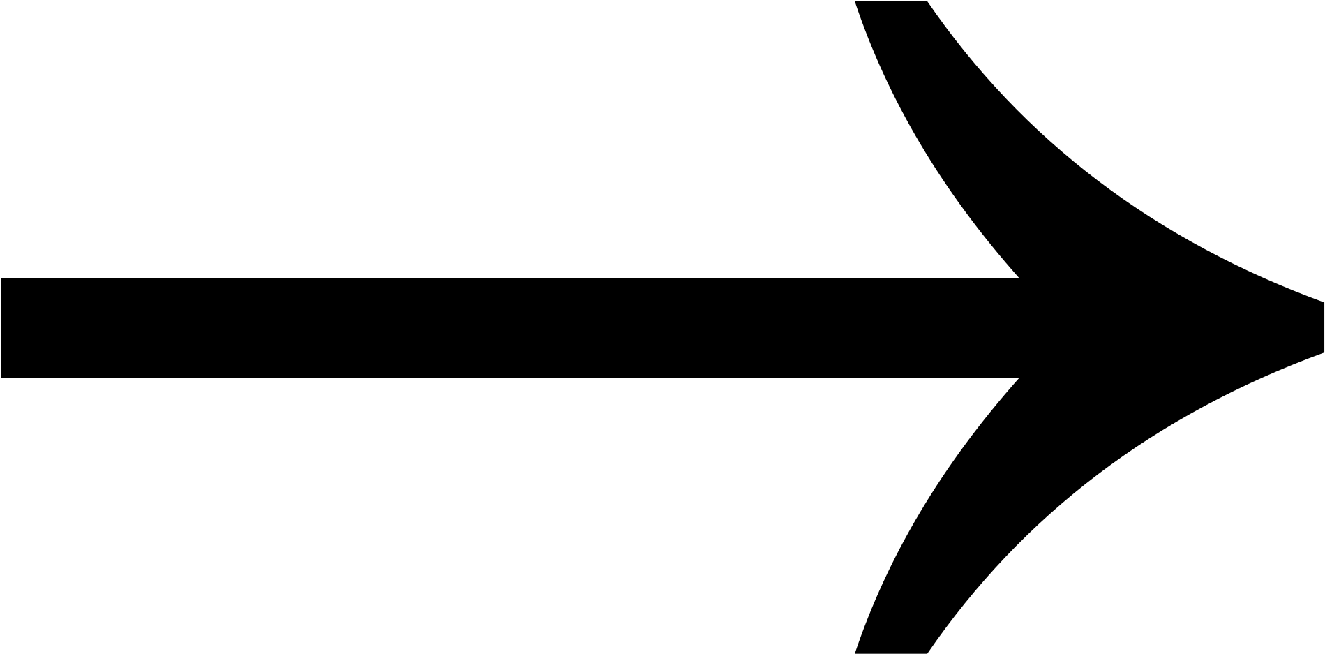 File - U 2192 - Svg - Backward Arrow (2000x1120)