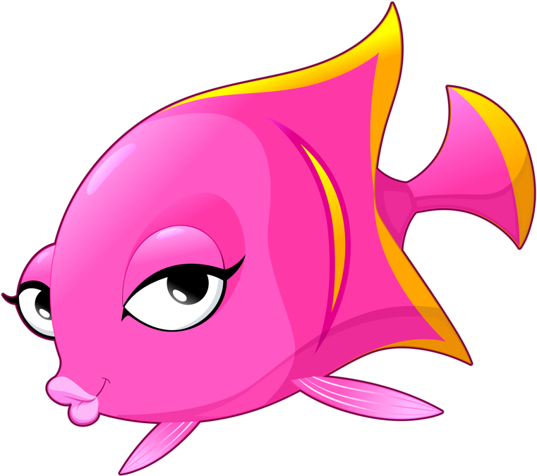 Betta Clipart Transparent Fish - Fish Cartoon (800x731)