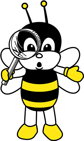 Elementary School Mascots - Honeybee (500x500)