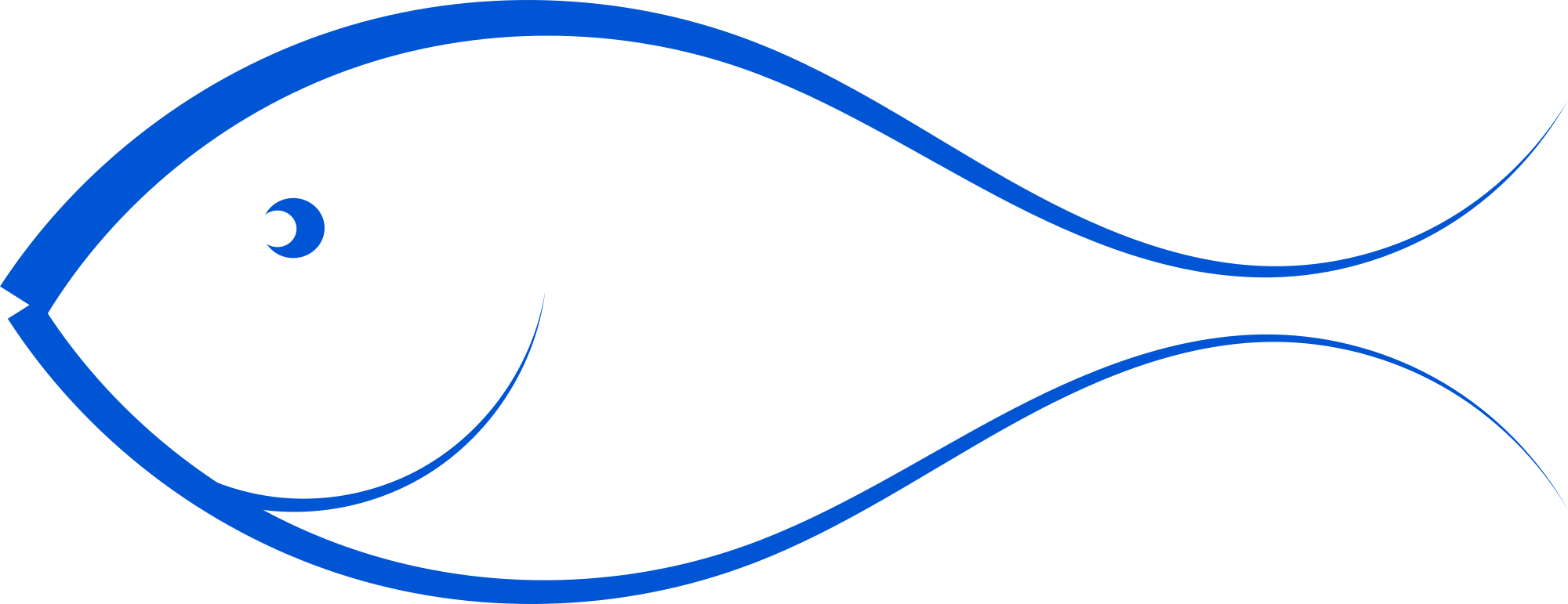 Fish Clip Art Vector Free Clipart Images - Fish Free Clip Art (2000x771)