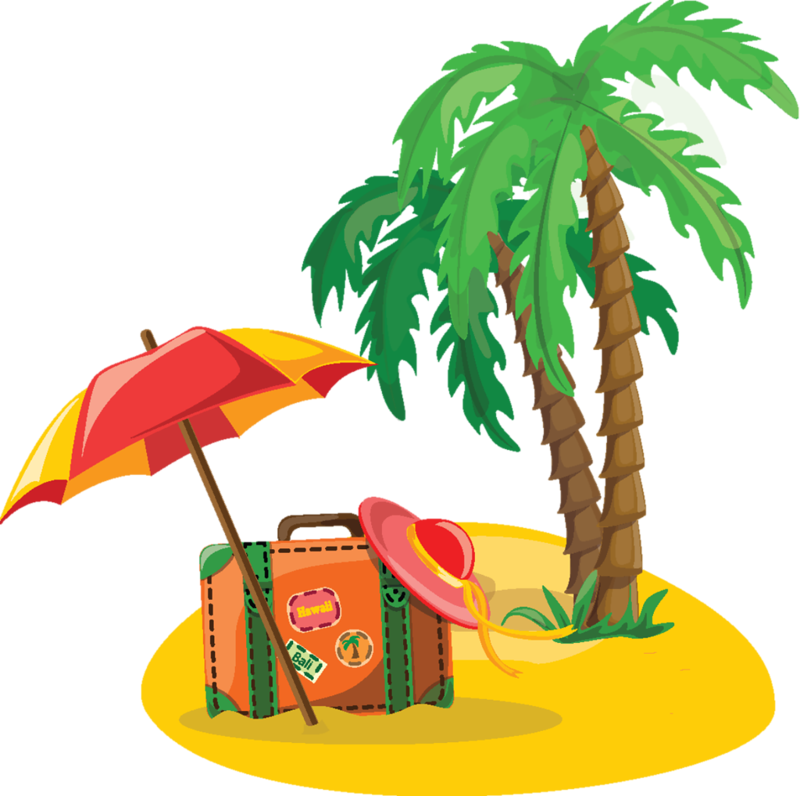 Clipart Vacances D - Jungle Trees Cartoon (800x796)