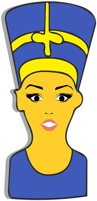 Nefertiti, Emoji, Clipart, Sticker - Illustration (720x720)