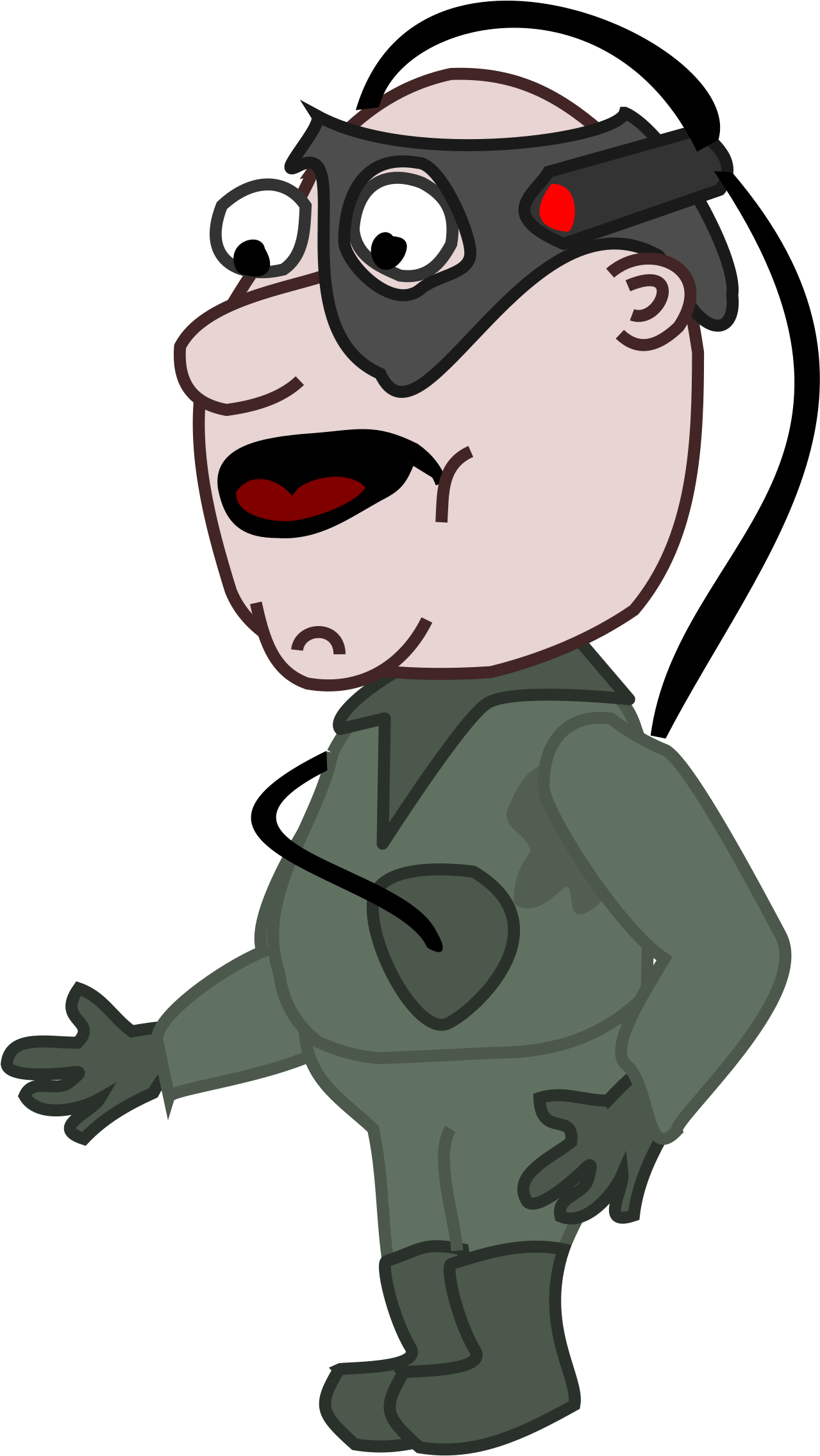 Your Teeth Is Like Our Exams - Comist Character Png (2400x2400)